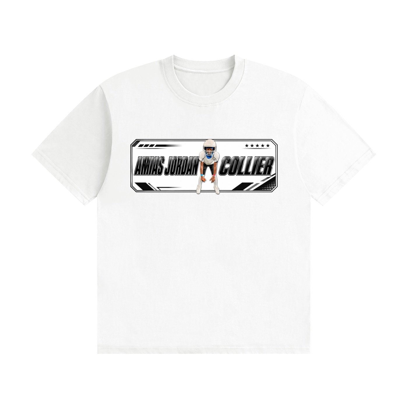Amias Jordan collier Unisex Cotton T-Shirt - Image 2