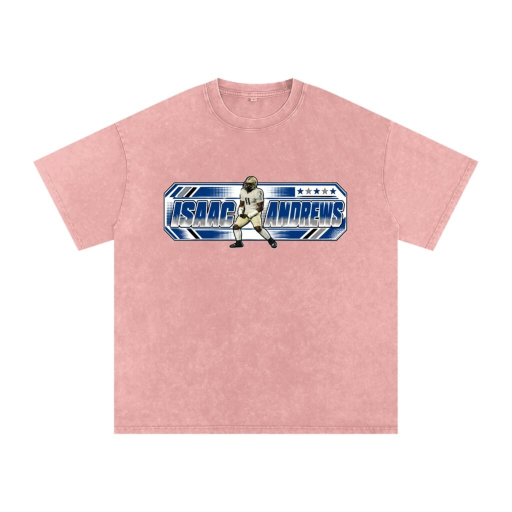 Isaac Andrews  Snow Washed Oversized TEE