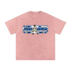 Isaac Andrews  Snow Washed Oversized TEE - Image 5