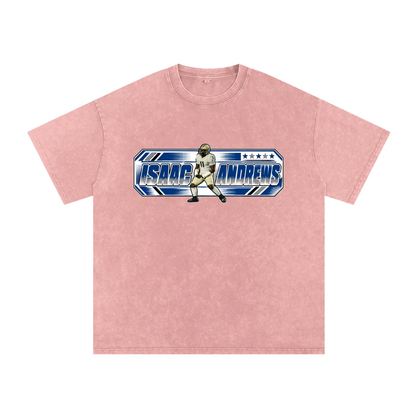 Isaac Andrews  Snow Washed Oversized TEE - Image 5
