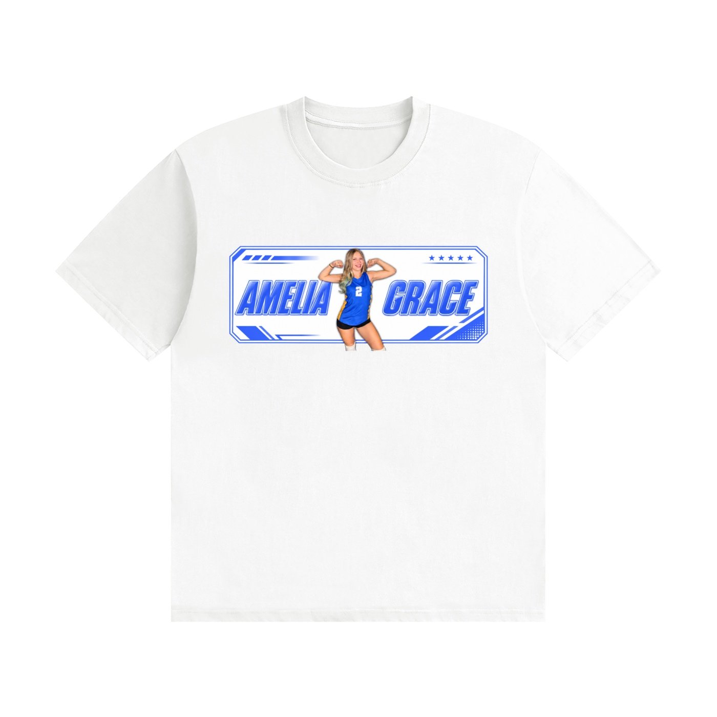 Amelia Grace Unisex Cotton T-Shirt - Image 2