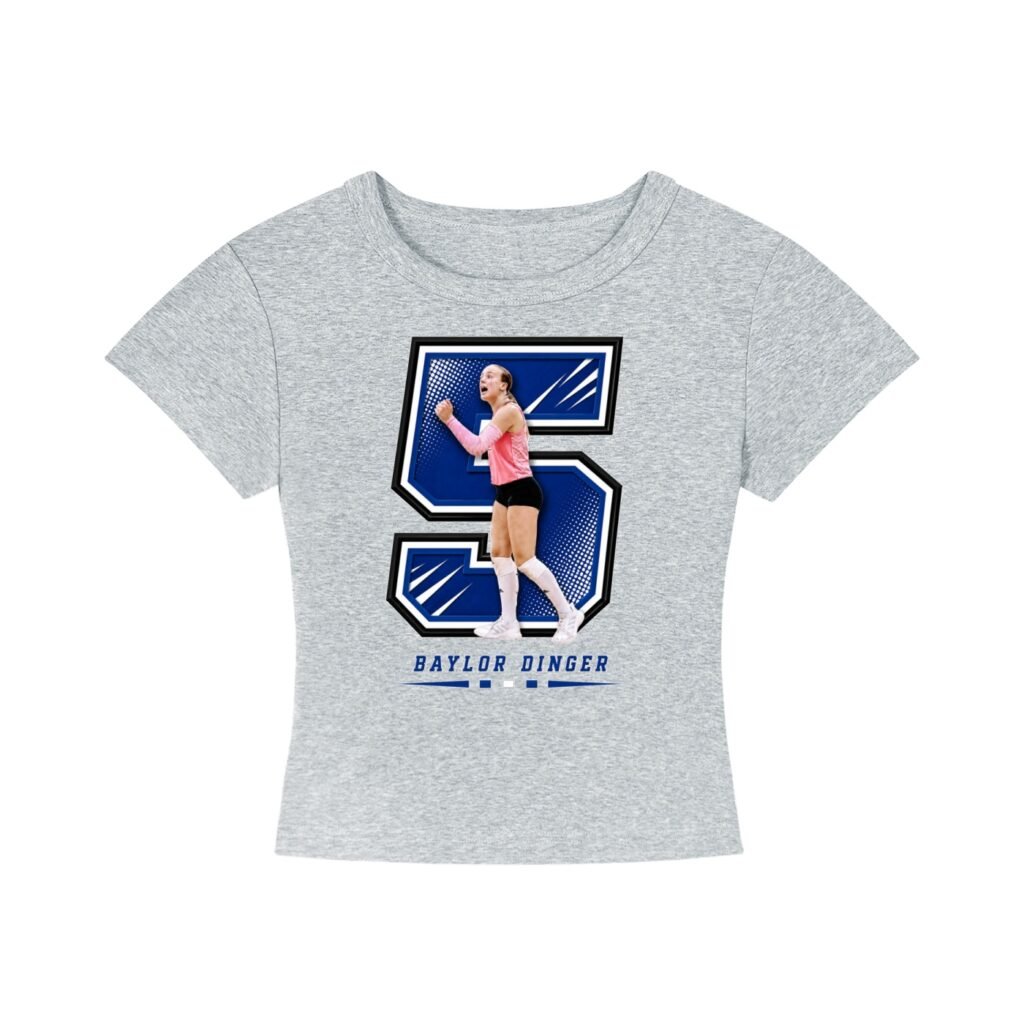 Baylor dinger Women's CropTop