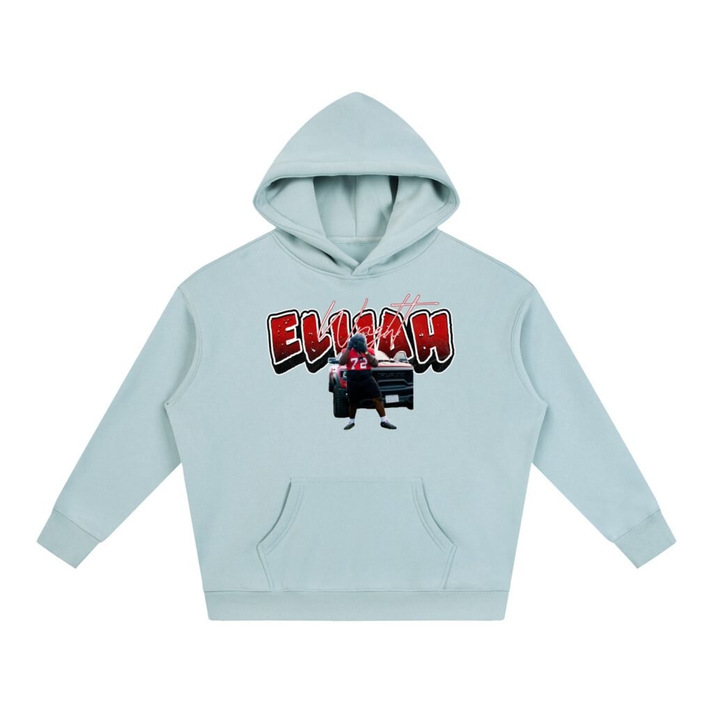 Elijah Wright Oversize Fleeced Hoodie