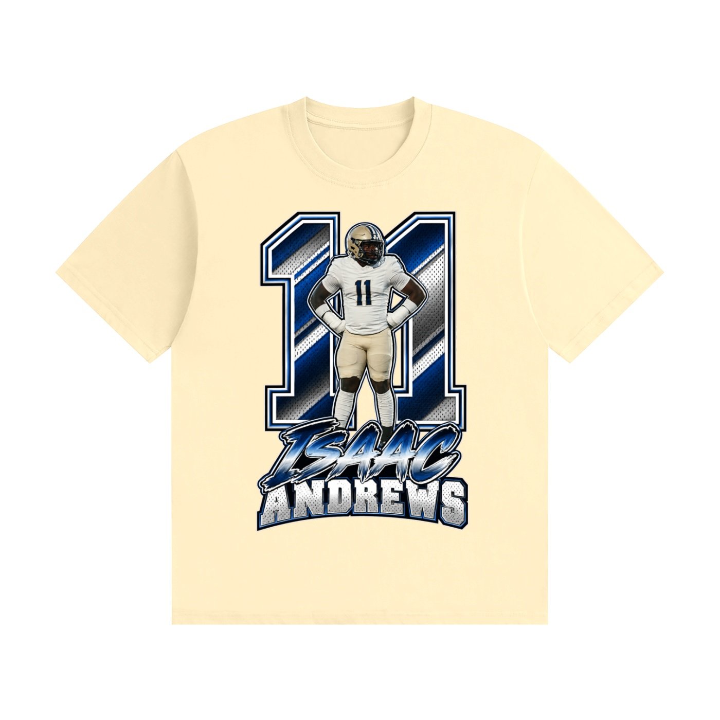 Isaac Andrews  Unisex Cotton T-Shirt - Image 3