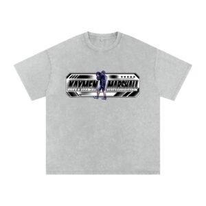 kaymen marshall Snow Washed Oversized TEE - Image 3