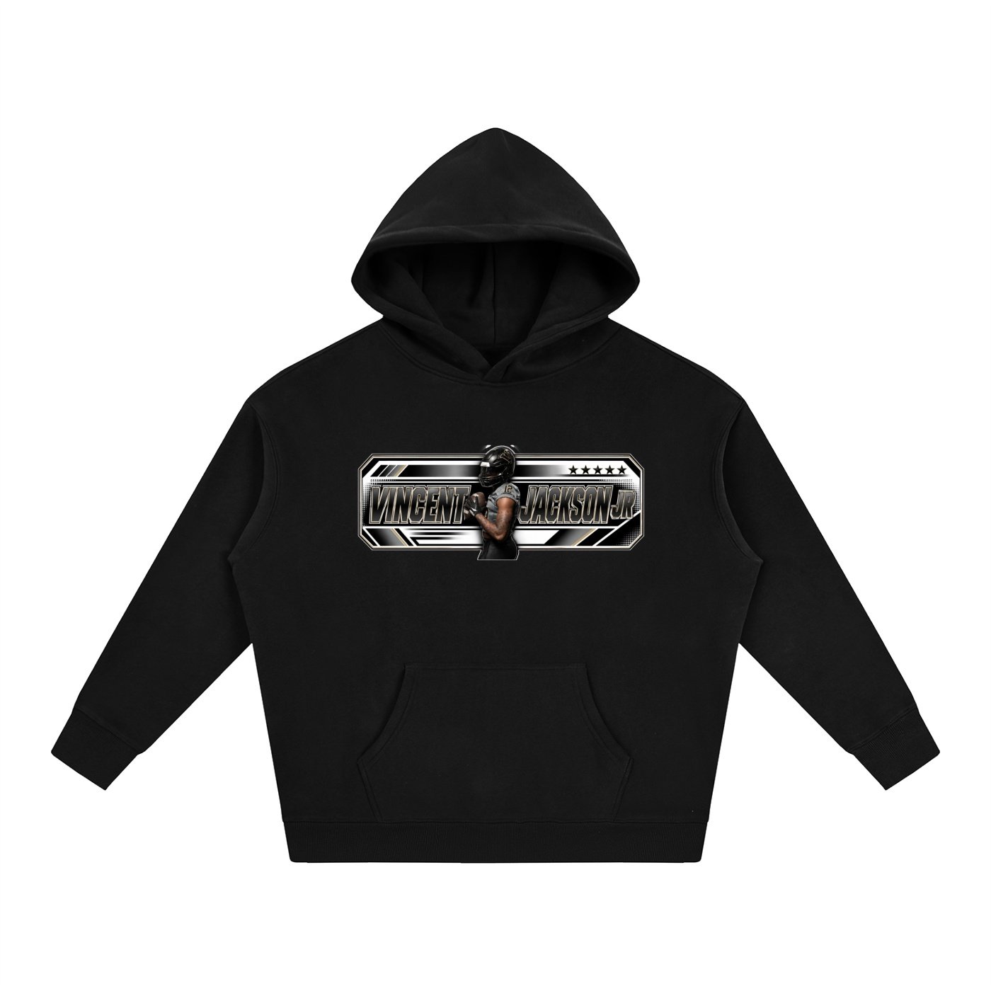 Vincent Jackson Jr Oversize Fleeced Hoodie - Image 1