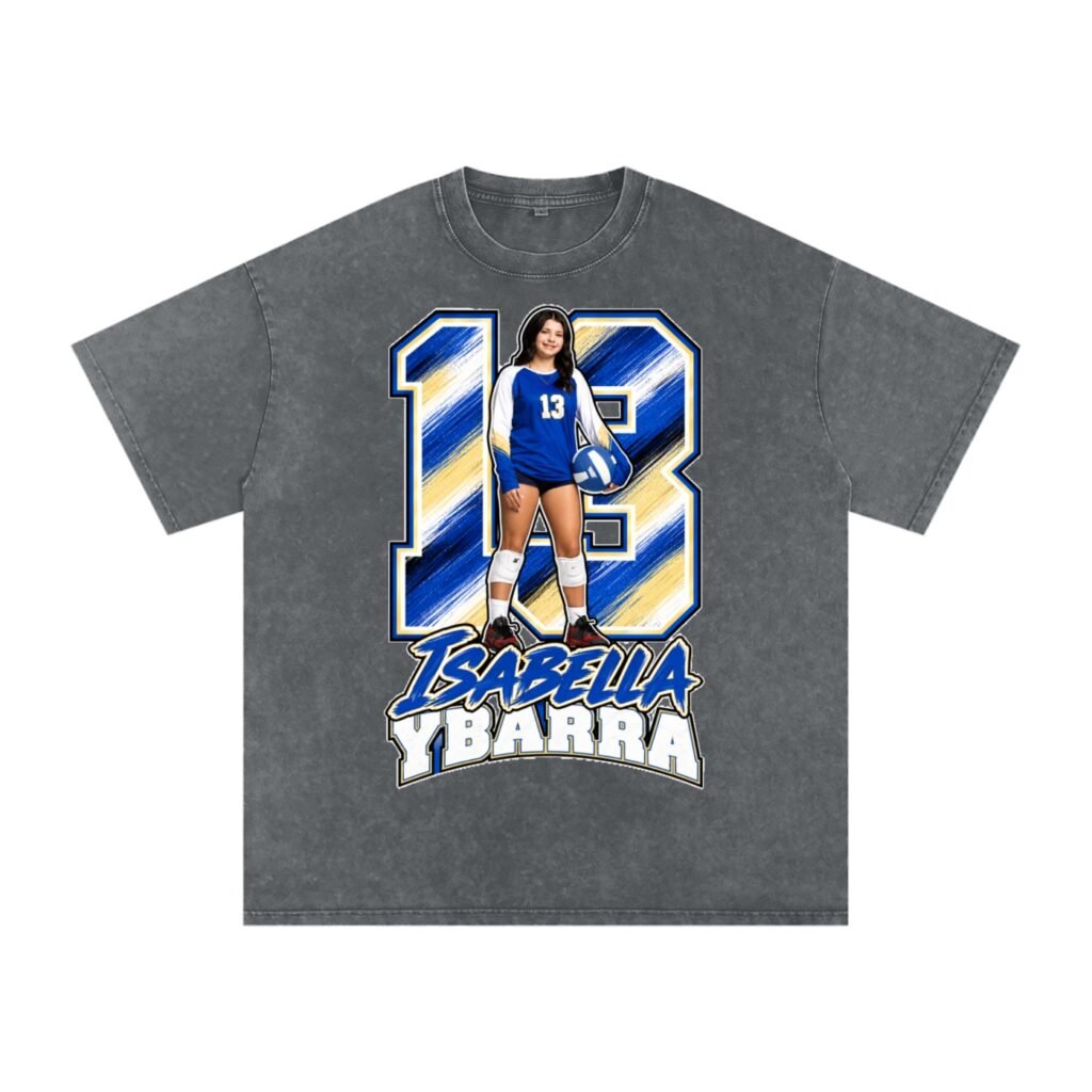Isabella Ybarra Snow Washed Oversized TEE