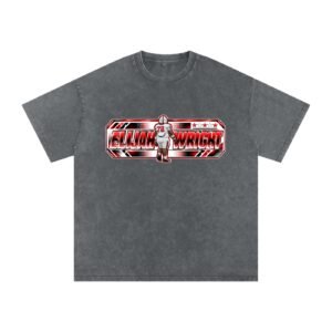 Elijah Wright  Snow Washed Oversized TEE - Image 4