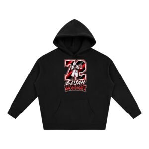 Elijah Wright  Oversize Fleeced Hoodie - Image 1