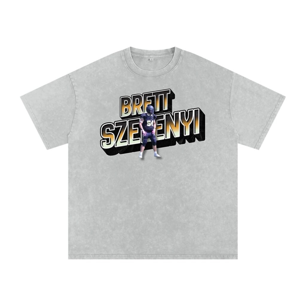 brett szelenyi Snow Washed Oversized TEE