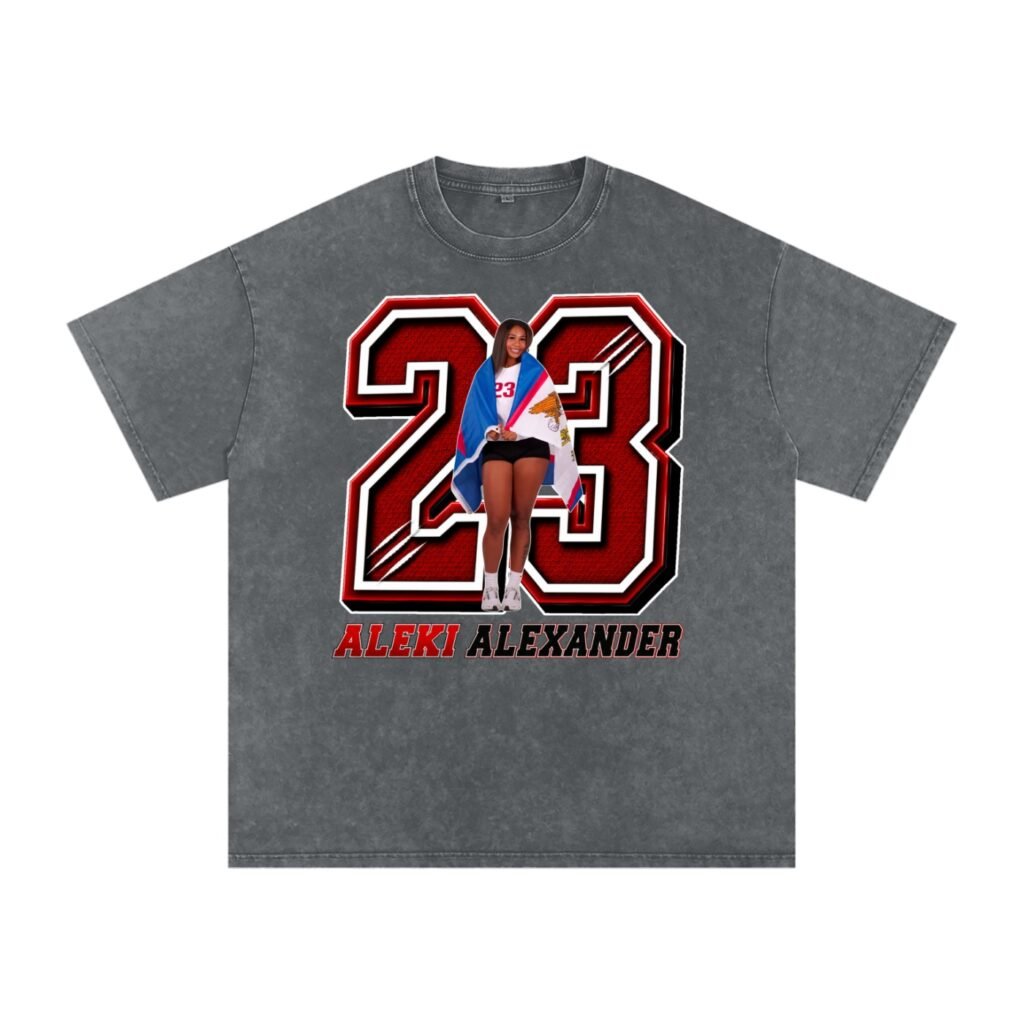 Aleki Alexander Snow Washed Oversized TEE