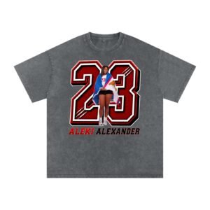 Aleki Alexander Snow Washed Oversized TEE - Image 4
