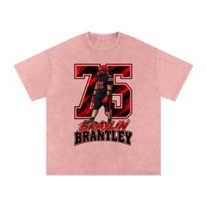 Braylin Brantley Snow Washed Oversized TEE - Image 5