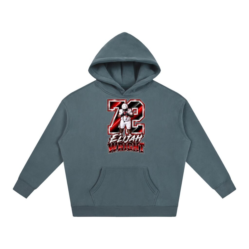 Elijah Wright  Oversize Fleeced Hoodie