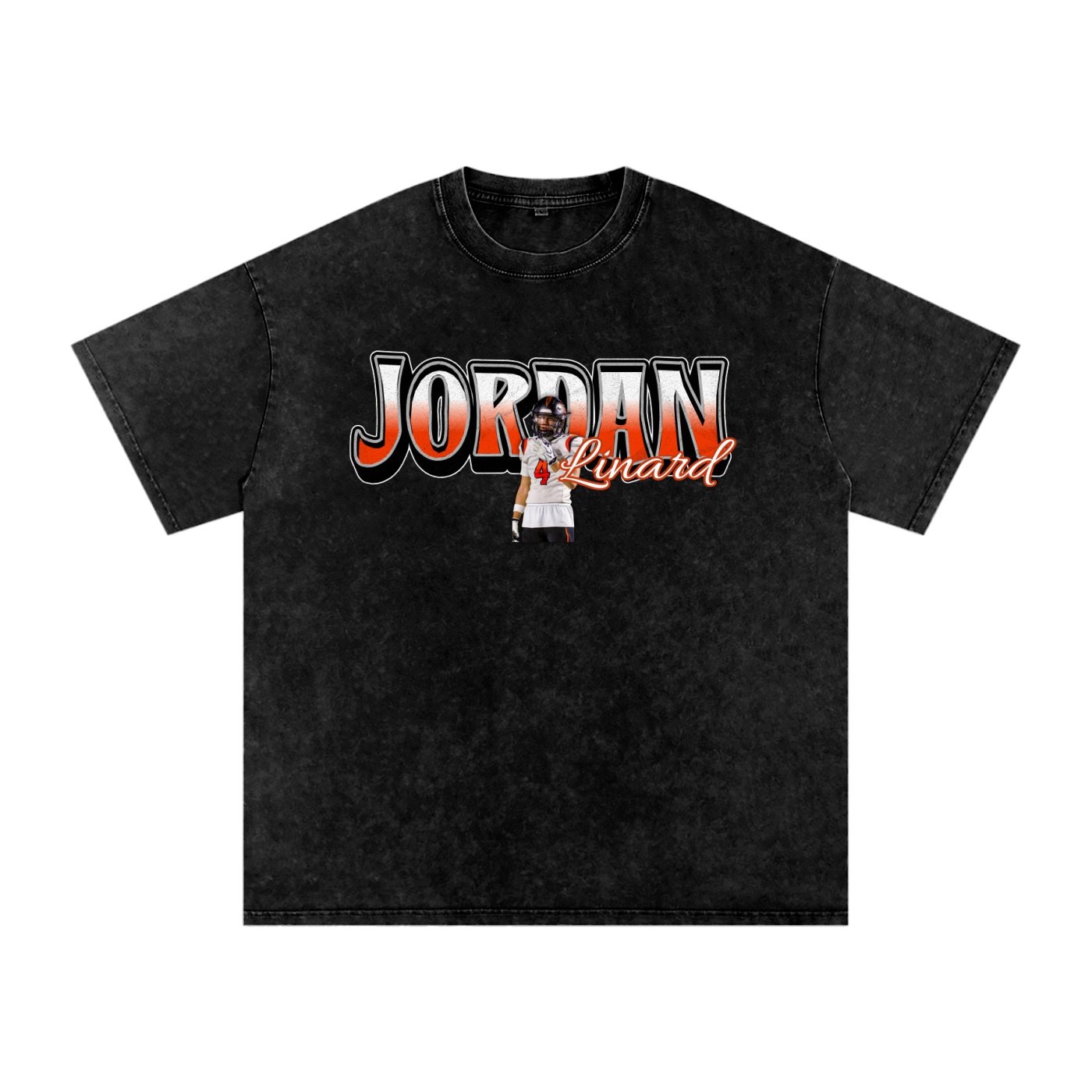 Jordan Linard Snow Washed Oversized TEE - Image 1