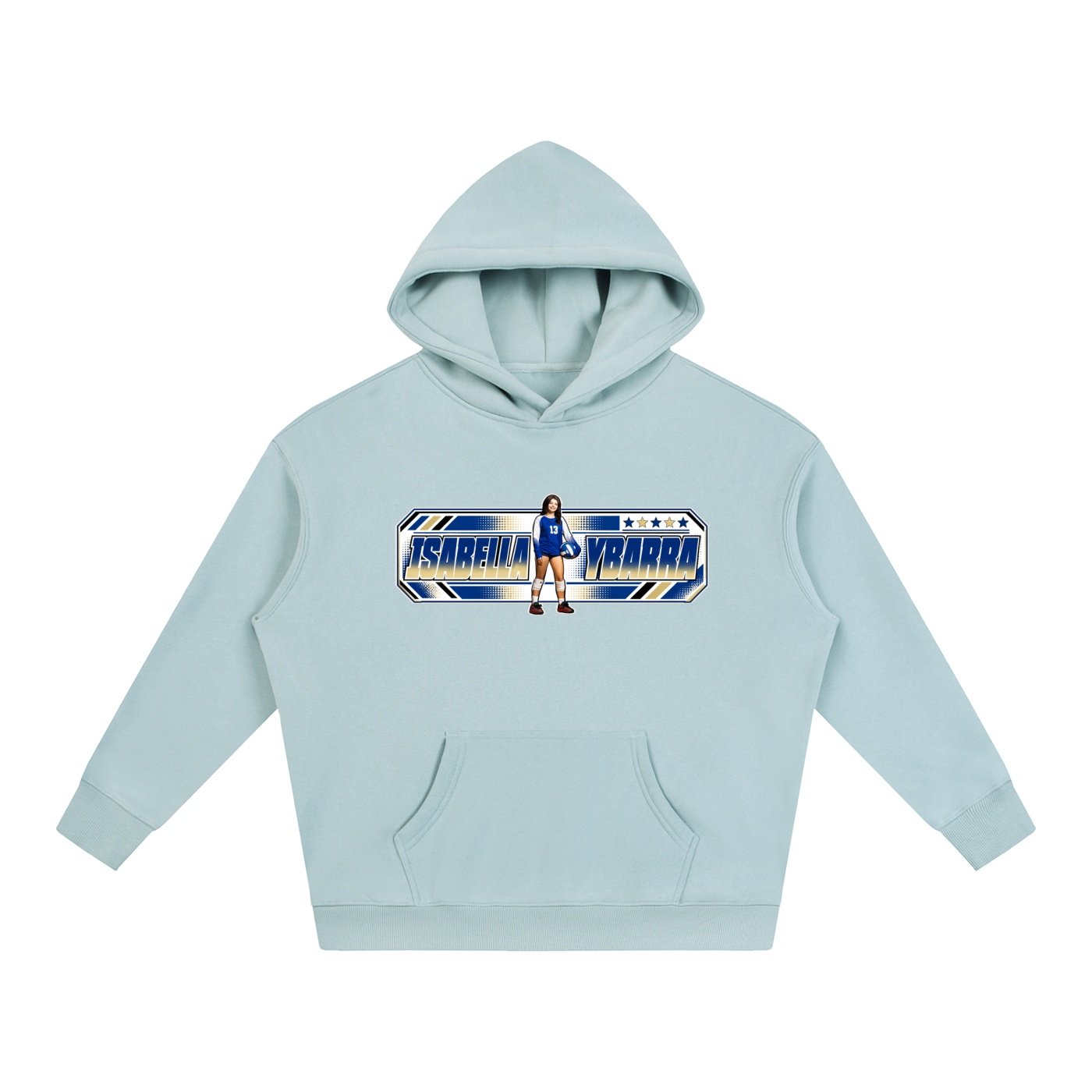 Isabella Ybarra  Oversize Fleeced Hoodie - Image 3