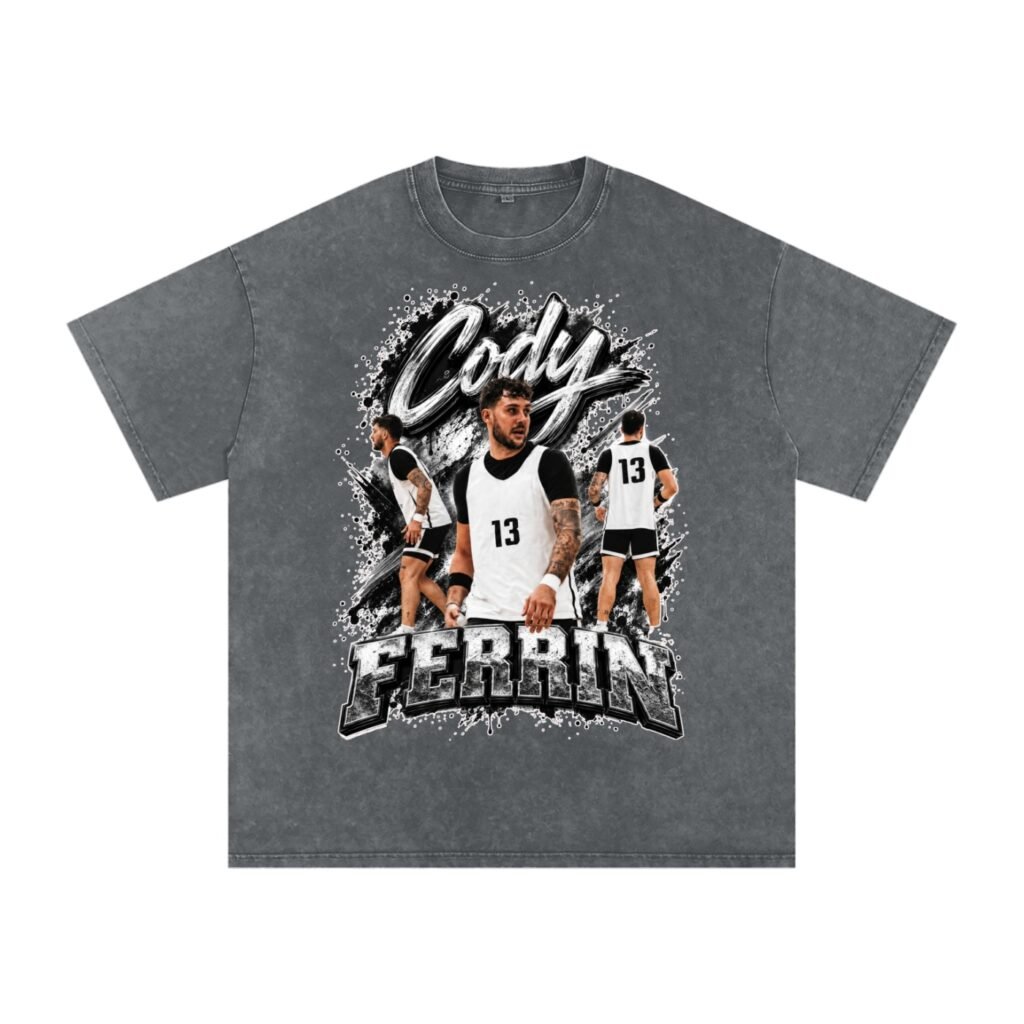 Cody Ferrin  Snow Washed Oversized TEE