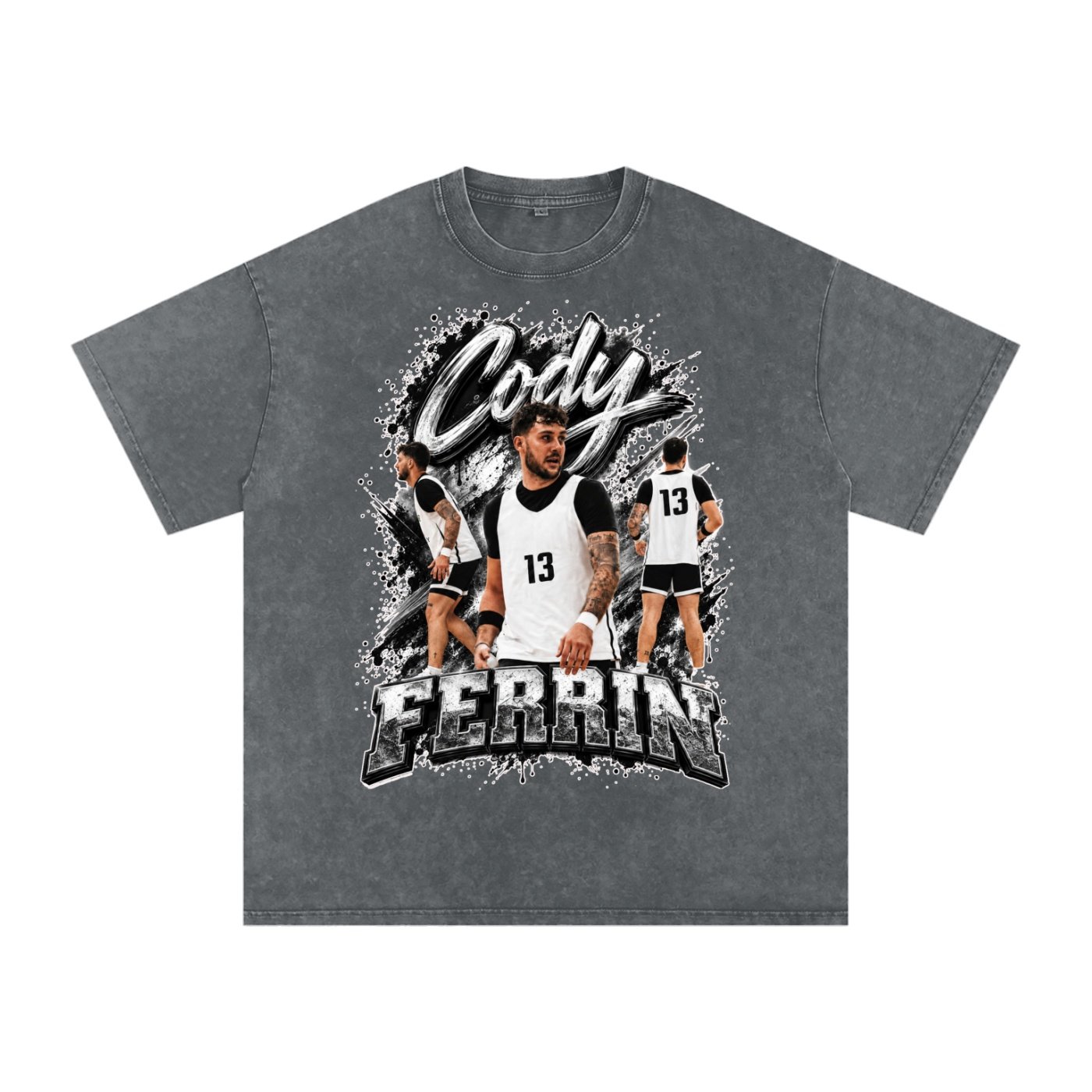 Cody Ferrin  Snow Washed Oversized TEE - Image 4