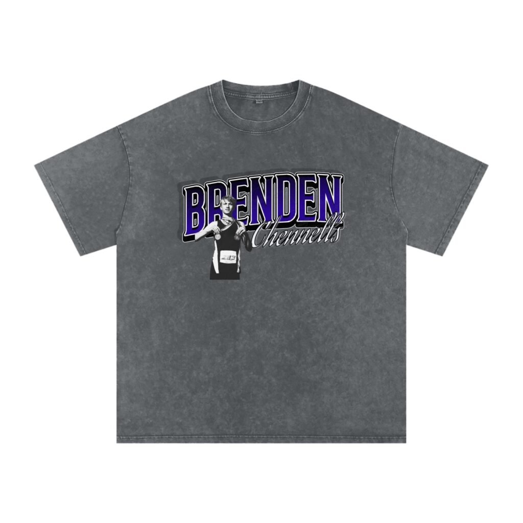 Brenden Chennells Snow Washed Oversized TEE