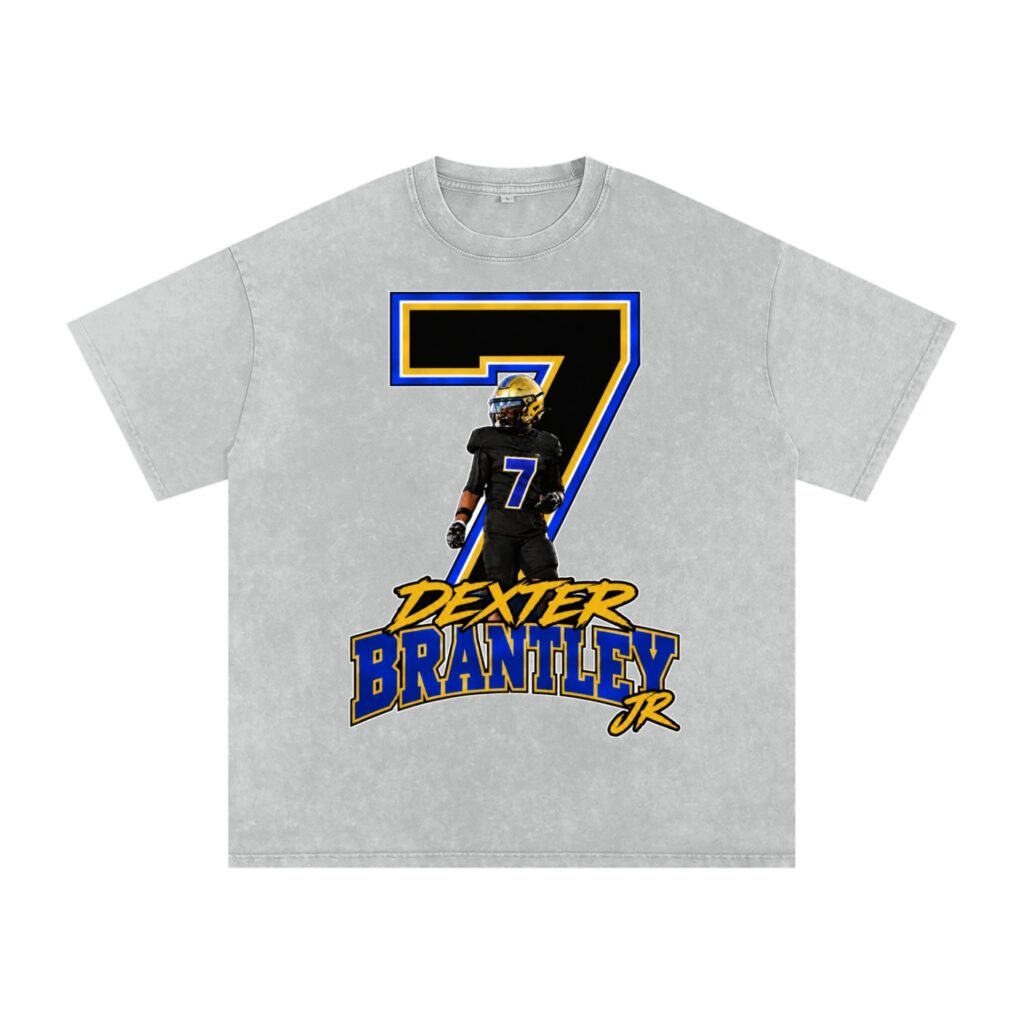 Dexter Brantley Jr, Snow Washed Oversized TEE