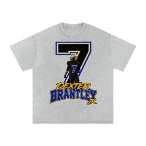 Dexter Brantley Jr, Snow Washed Oversized TEE - Image 3