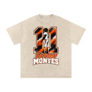 Sergio Montes Snow Washed Oversized TEE - Image 2