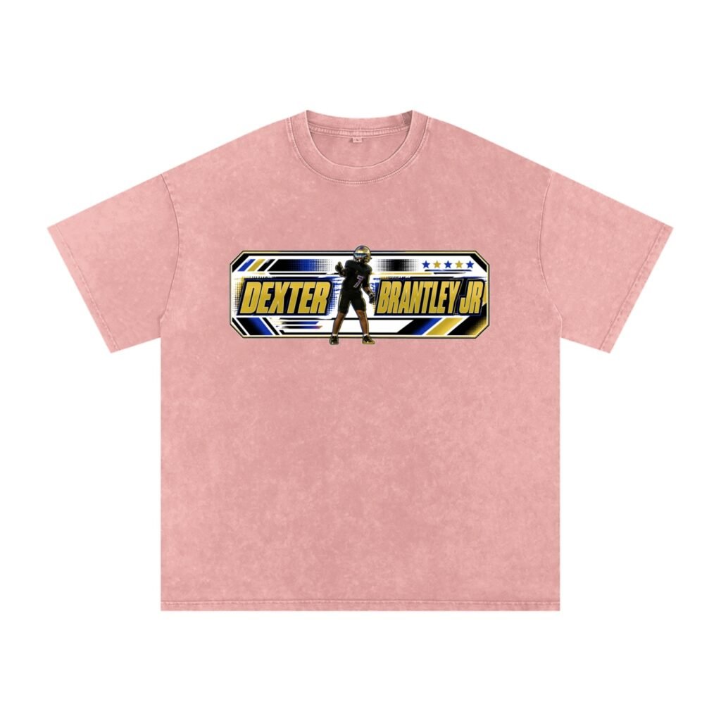 Dexter Brantley Jr, Snow Washed Oversized TEE