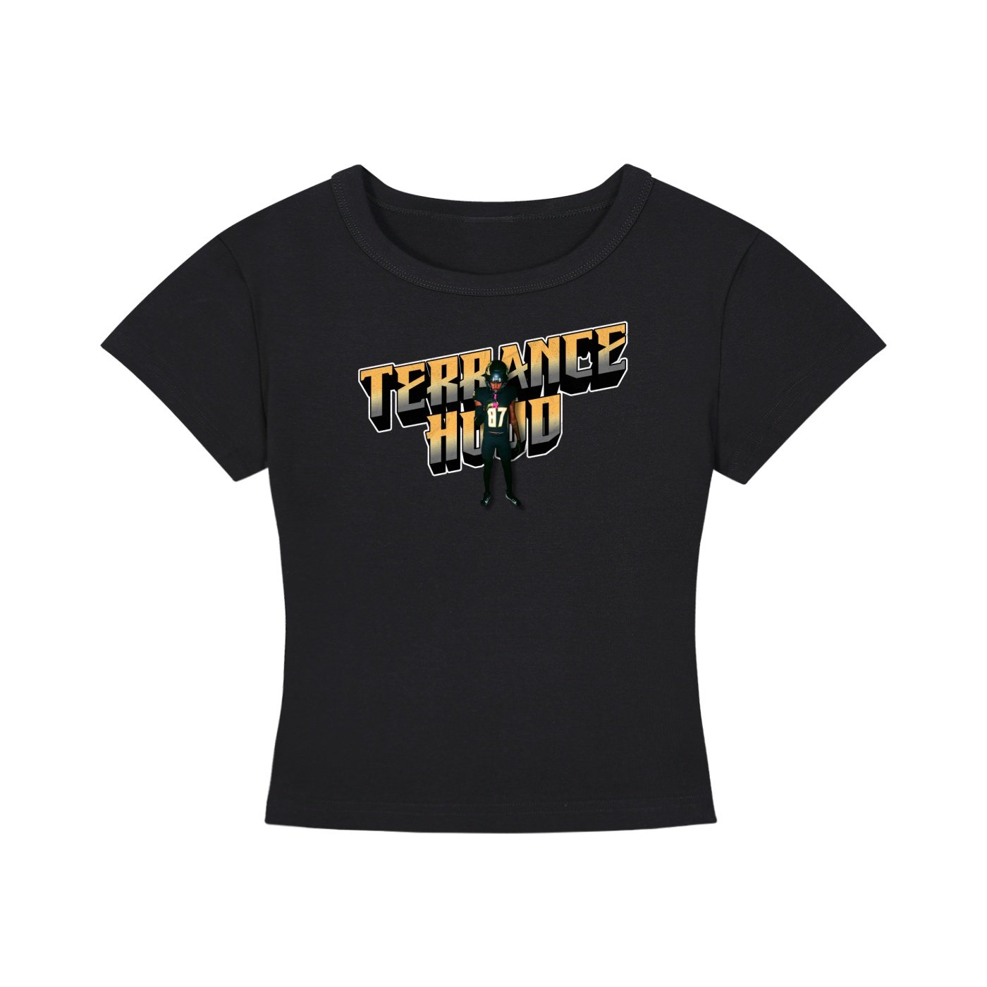Terrance Hood   Women's CropTop - Image 1