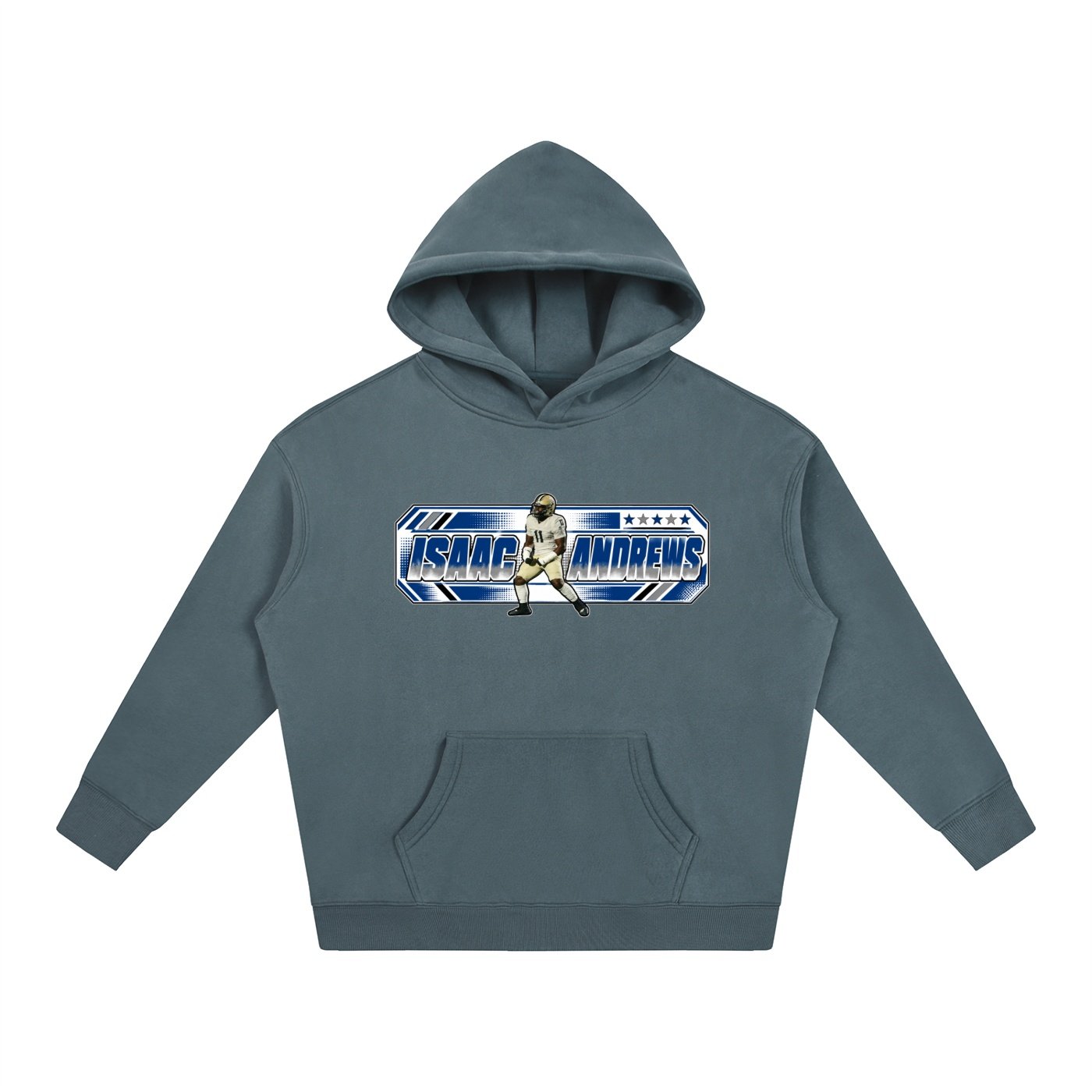 Isaac Andrews   Oversize Fleeced Hoodie - Image 4