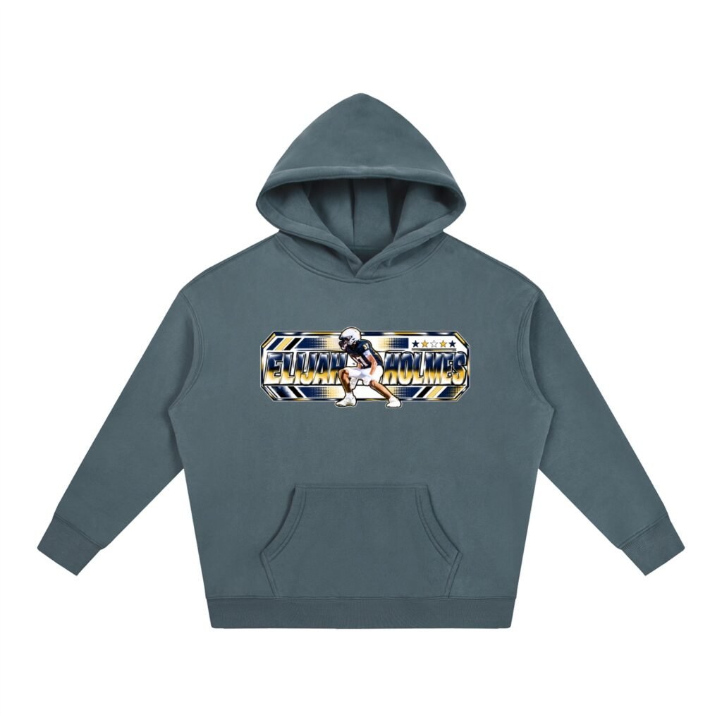 Elijah holmes Oversize Fleeced Hoodie