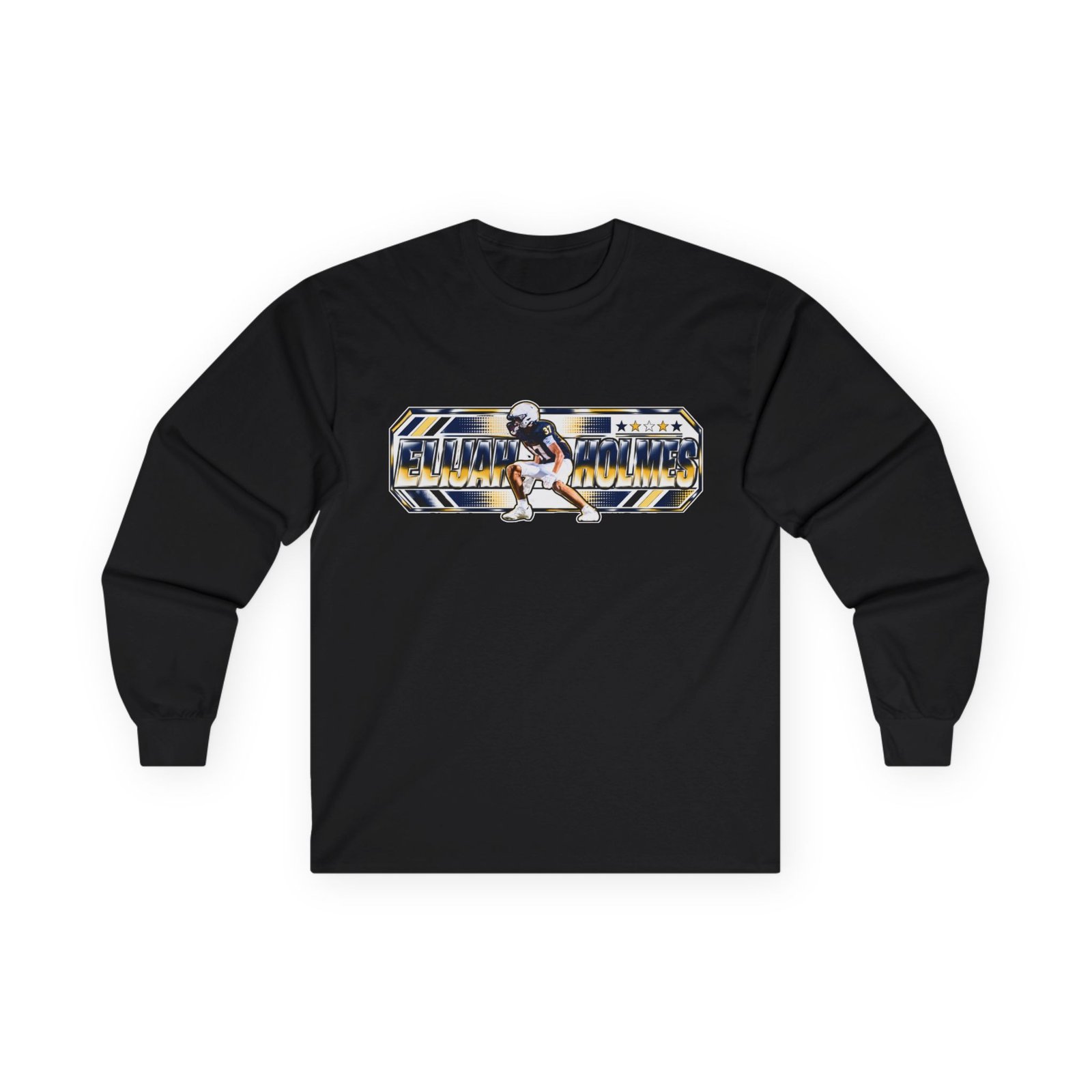 Elijah Holmes Unisex Cotton Long Sleeve Tee - Image 1