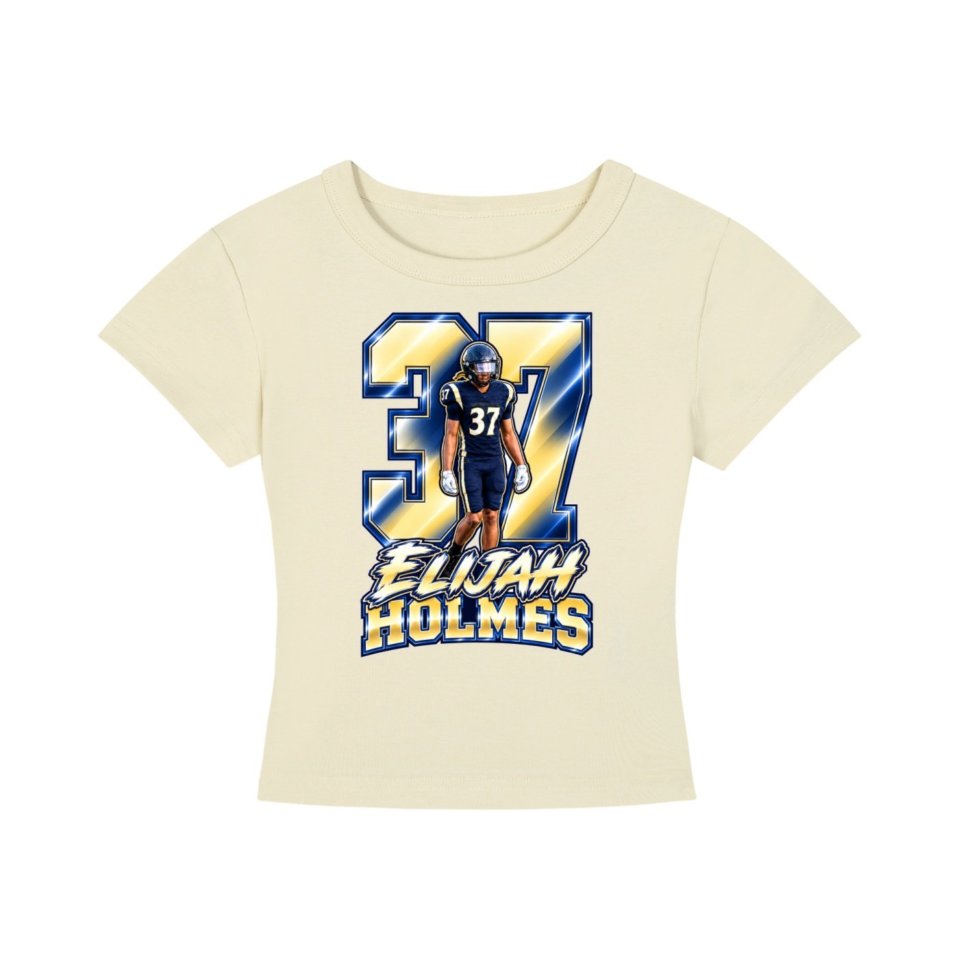 Elijah holmes Women's CropTop - Image 4
