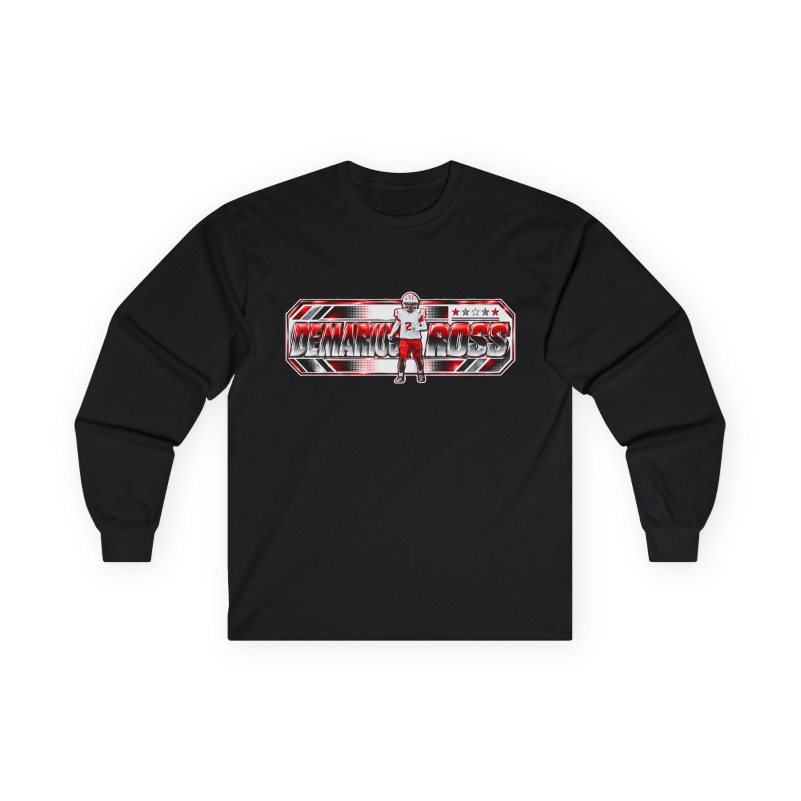 Demarius Ross  Unisex Cotton Long Sleeve Tee - Image 1