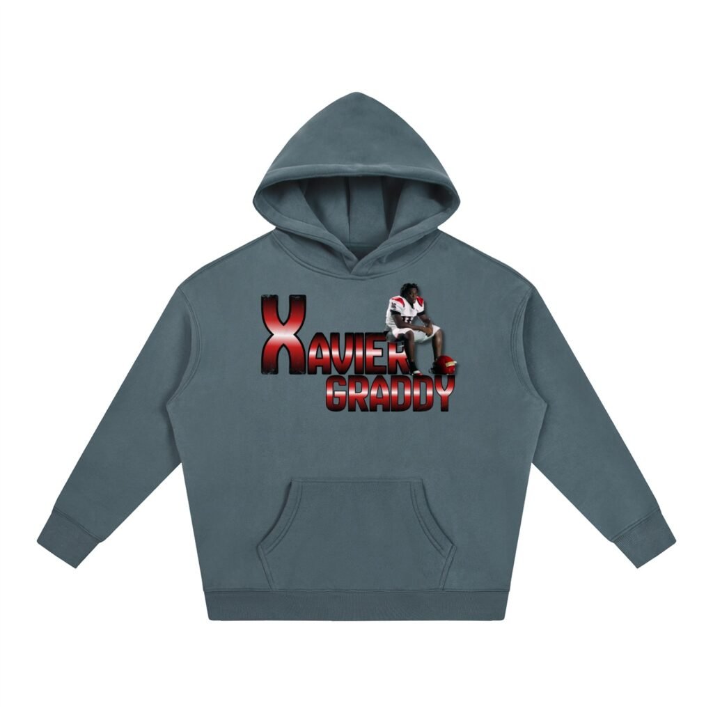 Xavier graddy  Oversize Fleeced Hoodie