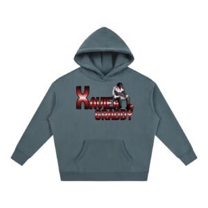 Xavier graddy  Oversize Fleeced Hoodie - Image 4