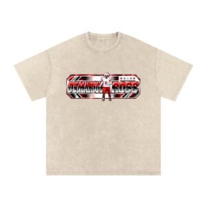 Demarius Ross Snow Washed Oversized TEE - Image 2