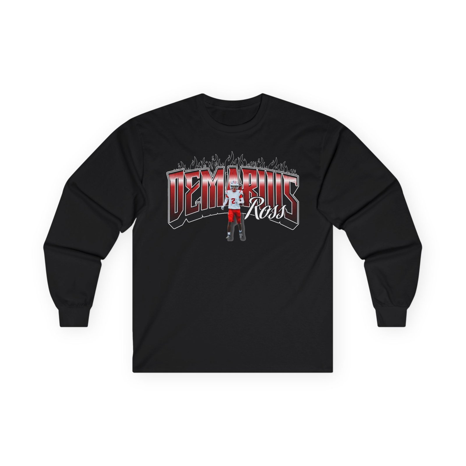 Demarius Ross  Unisex Cotton Long Sleeve Tee - Image 1
