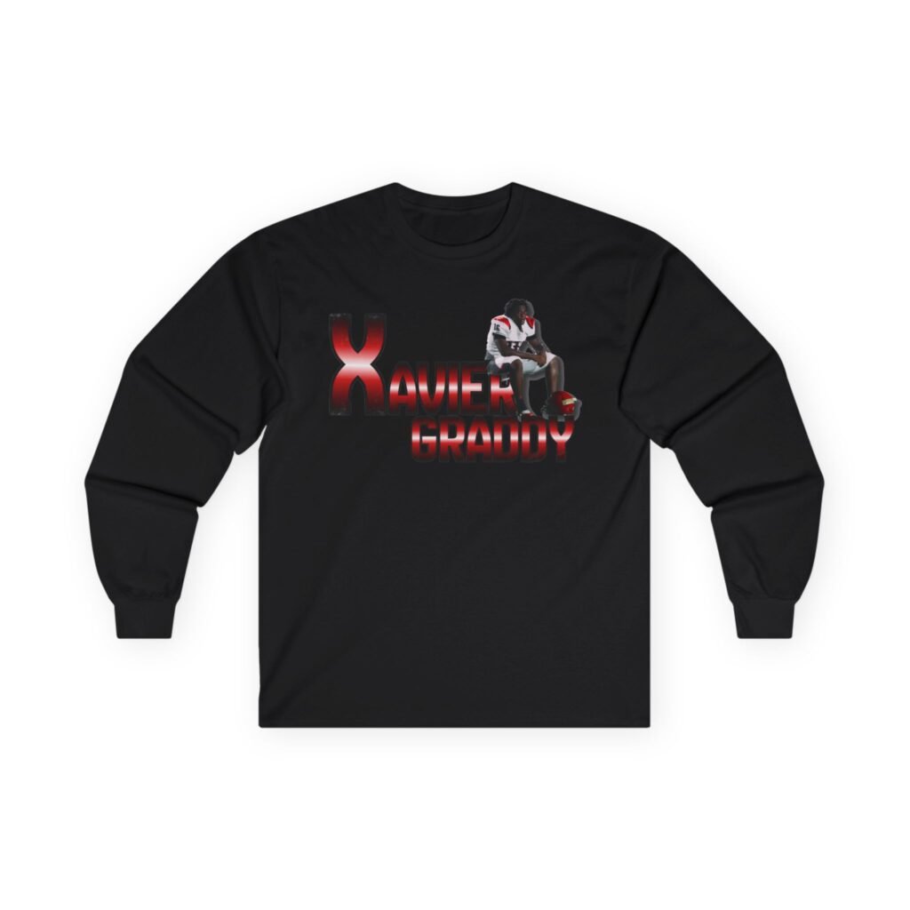 Xavier Graddy Unisex Cotton Long Sleeve Tee