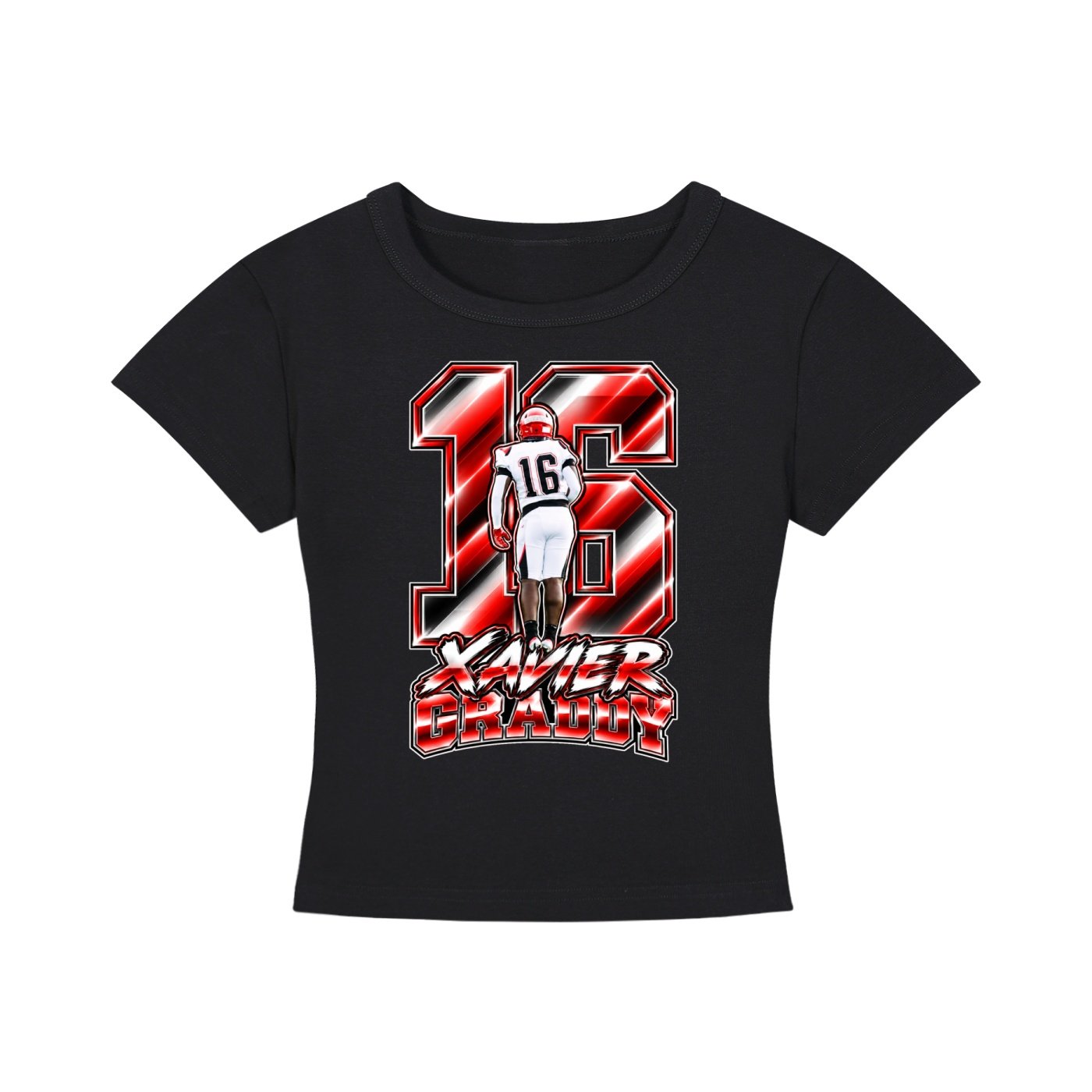 Xavier graddy   Women's CropTop - Image 1