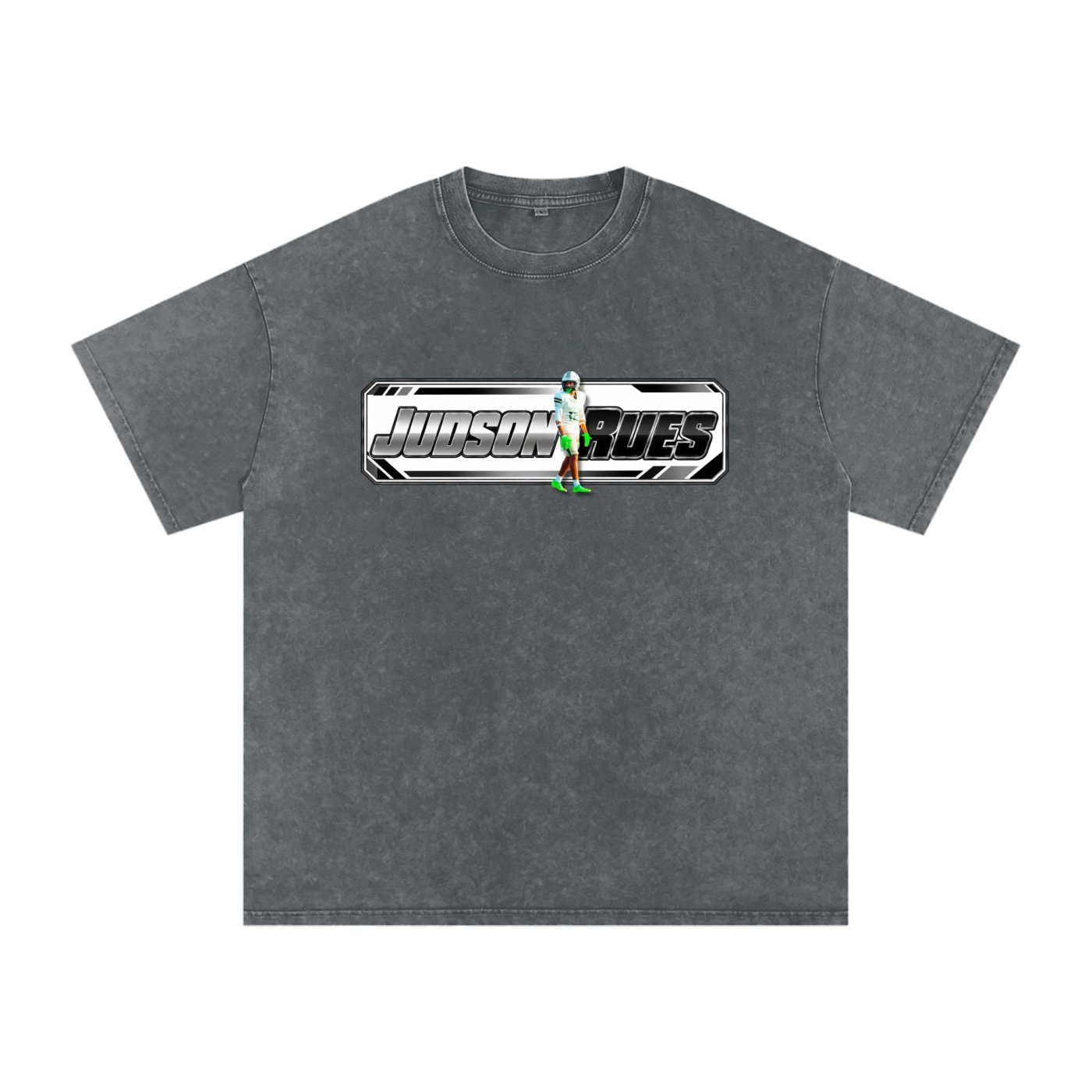Judson Rues Snow Washed Oversized TEE - Image 4