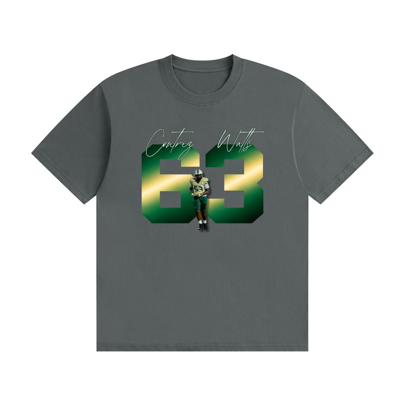 Contrez Watts Unisex Cotton T-Shirt - Image 5