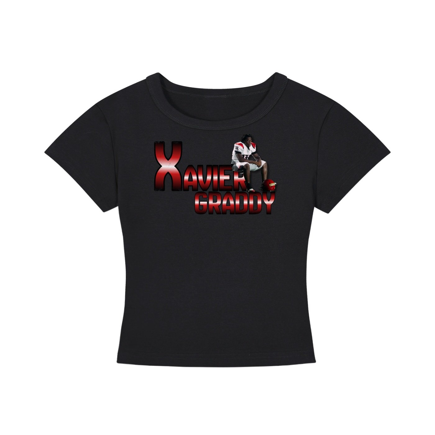 Xavier graddy   Women's CropTop - Image 1