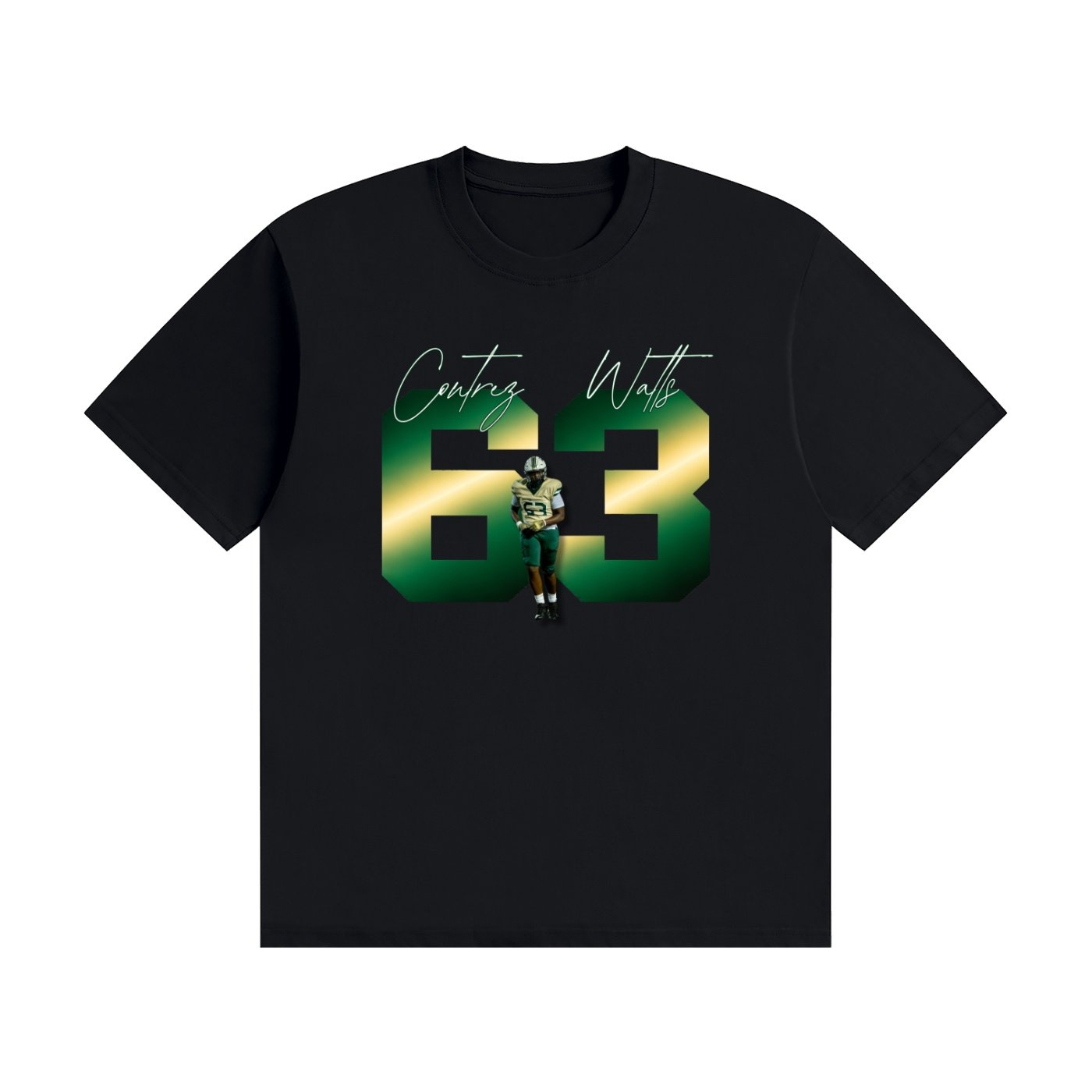 Contrez Watts Unisex Cotton T-Shirt - Image 1