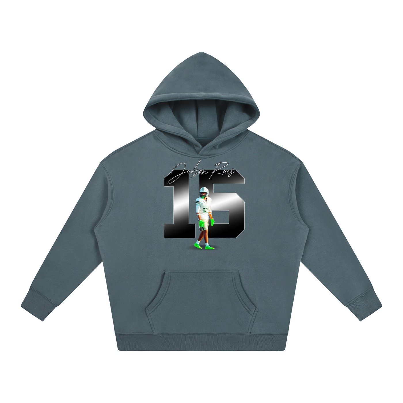 Judson Rues Oversize Fleeced Hoodie - Image 4