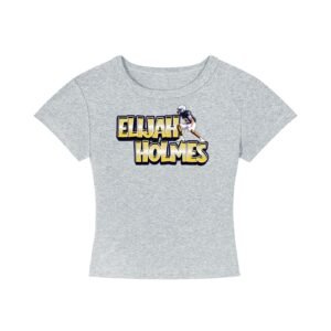 Elijah holmes Women's CropTop - Image 4