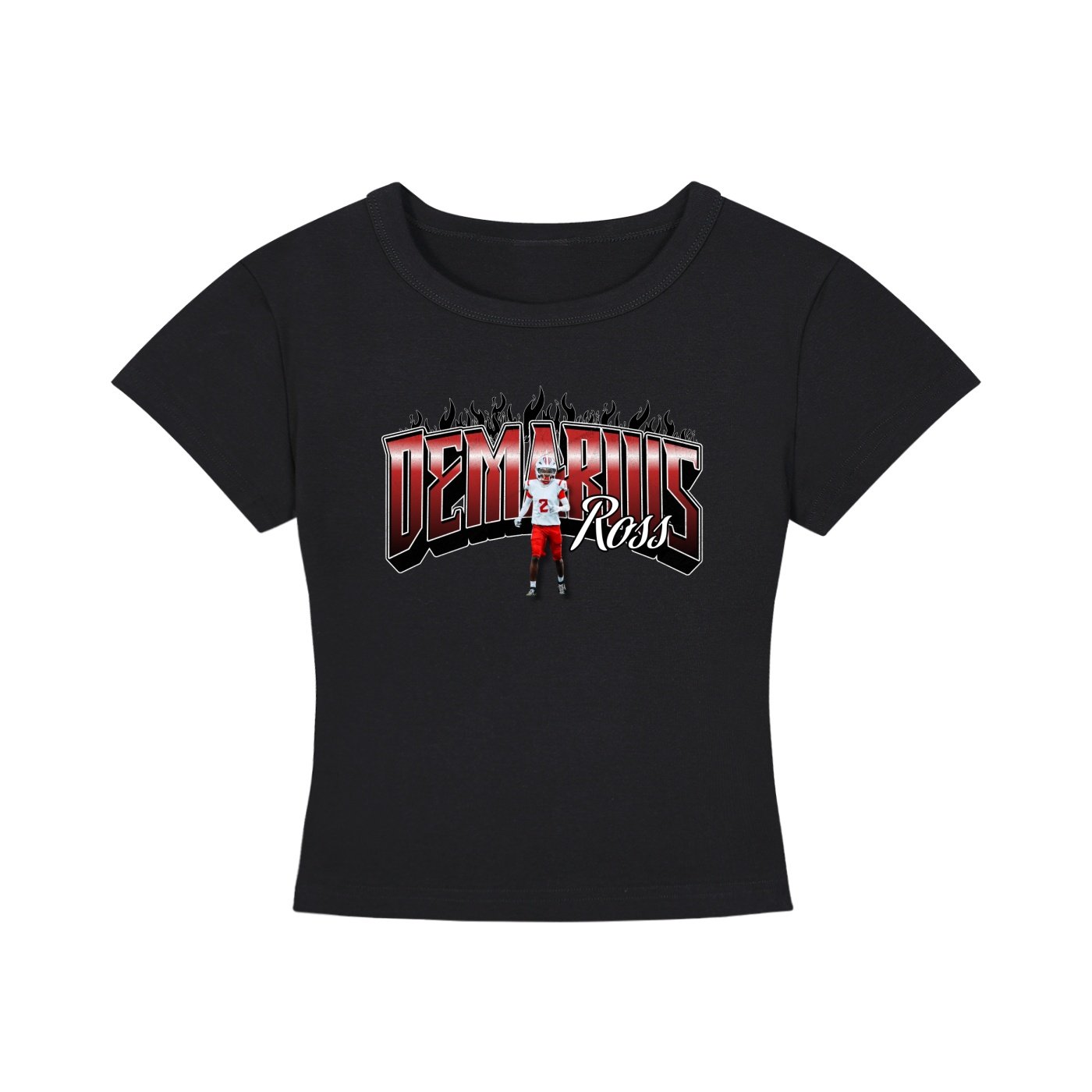 Demarius Ross  Women's CropTop - Image 1
