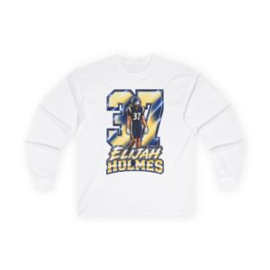 Elijah Holmes Unisex Cotton Long Sleeve Tee - Image 2