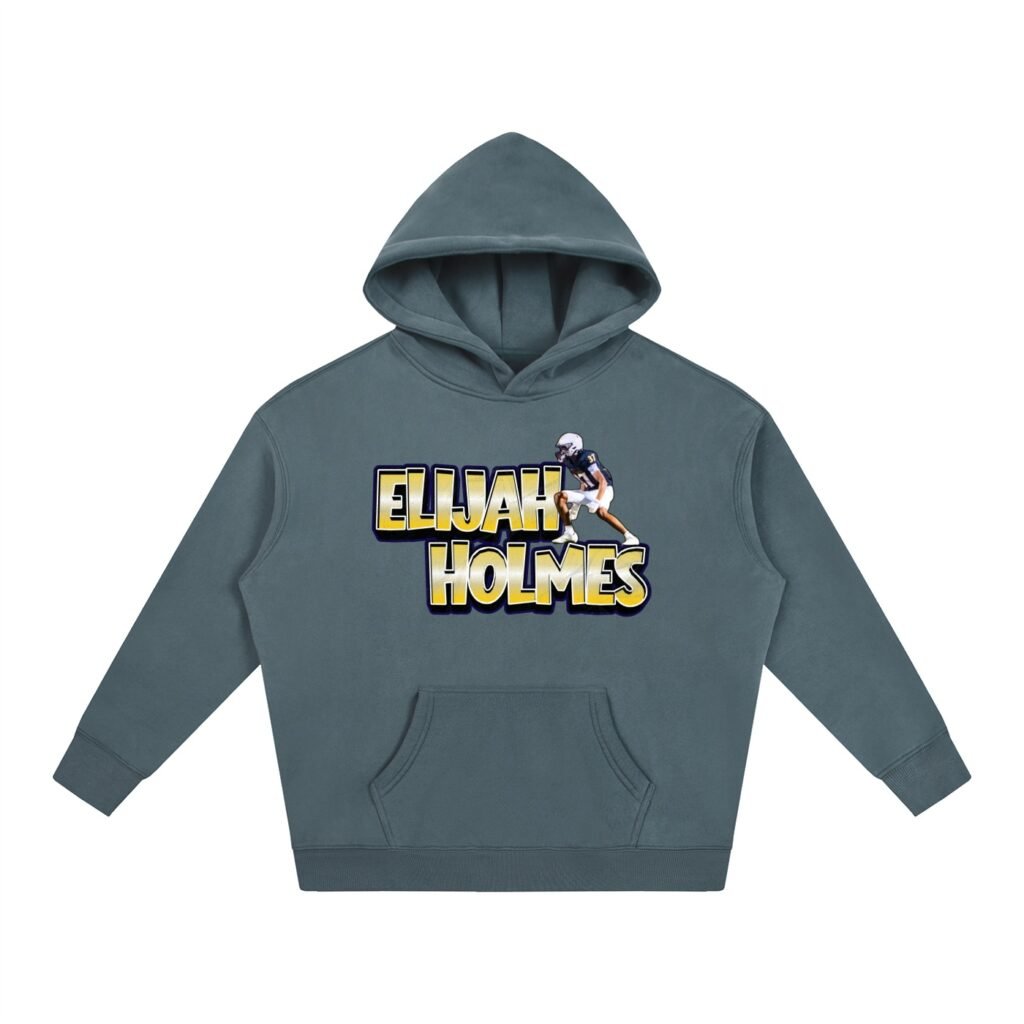 Elijah holmes Oversize Fleeced Hoodie