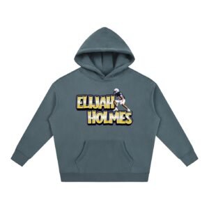 Elijah holmes Oversize Fleeced Hoodie - Image 4