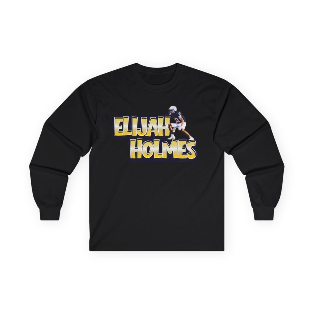 Elijah Holmes Unisex Cotton Long Sleeve Tee